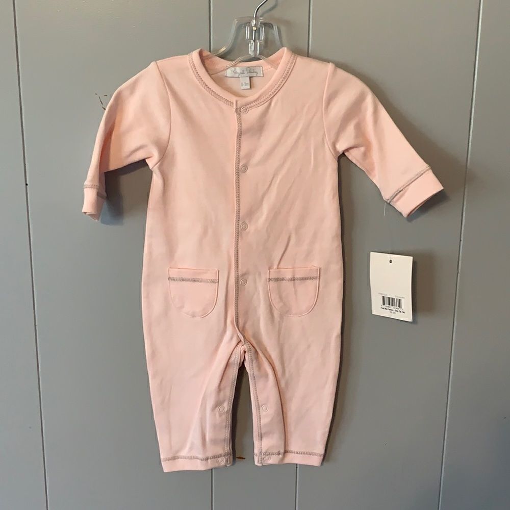 NWT Royal Baby Pink Sleeper 0-3 Months